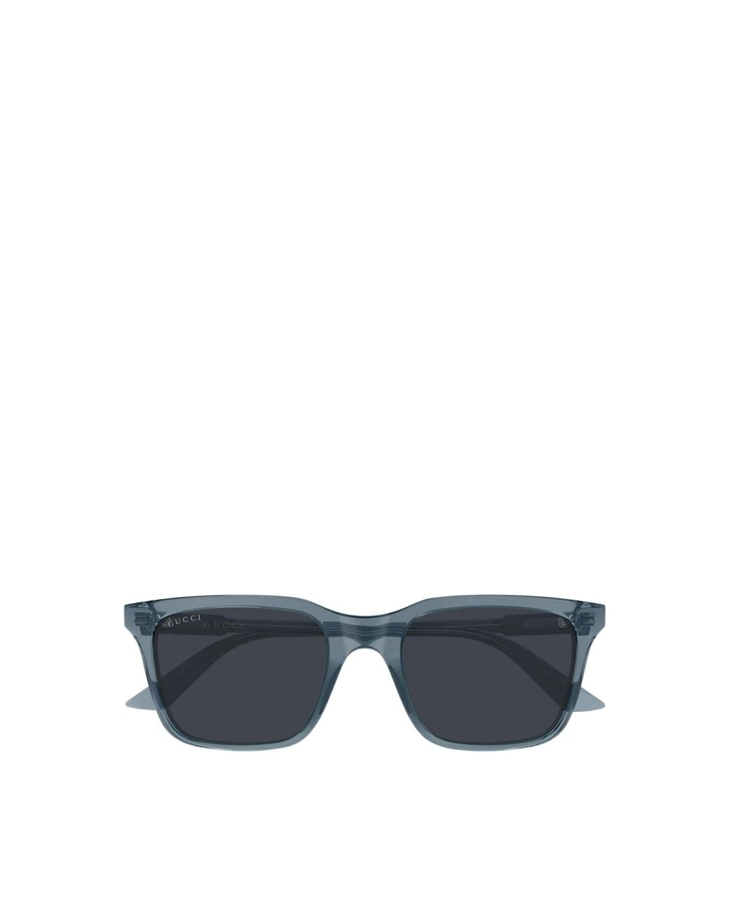 Gucci Blue Eyewear Rectangle Frame Sunglasses for men