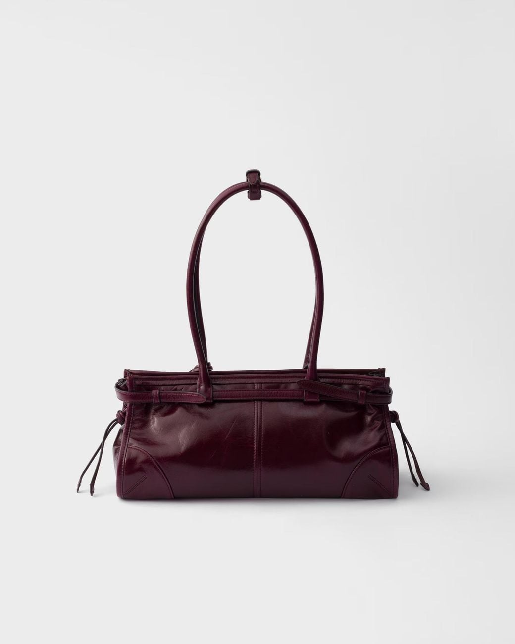 Prada Purple Bonnie Medium Leather Bag