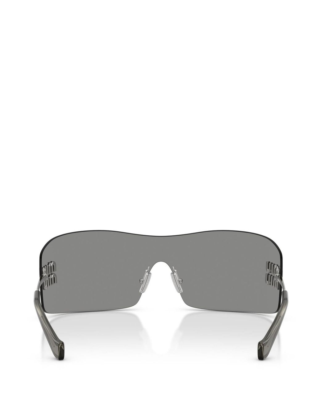 Miu Miu Gray Eyewear Aube Sunglasses