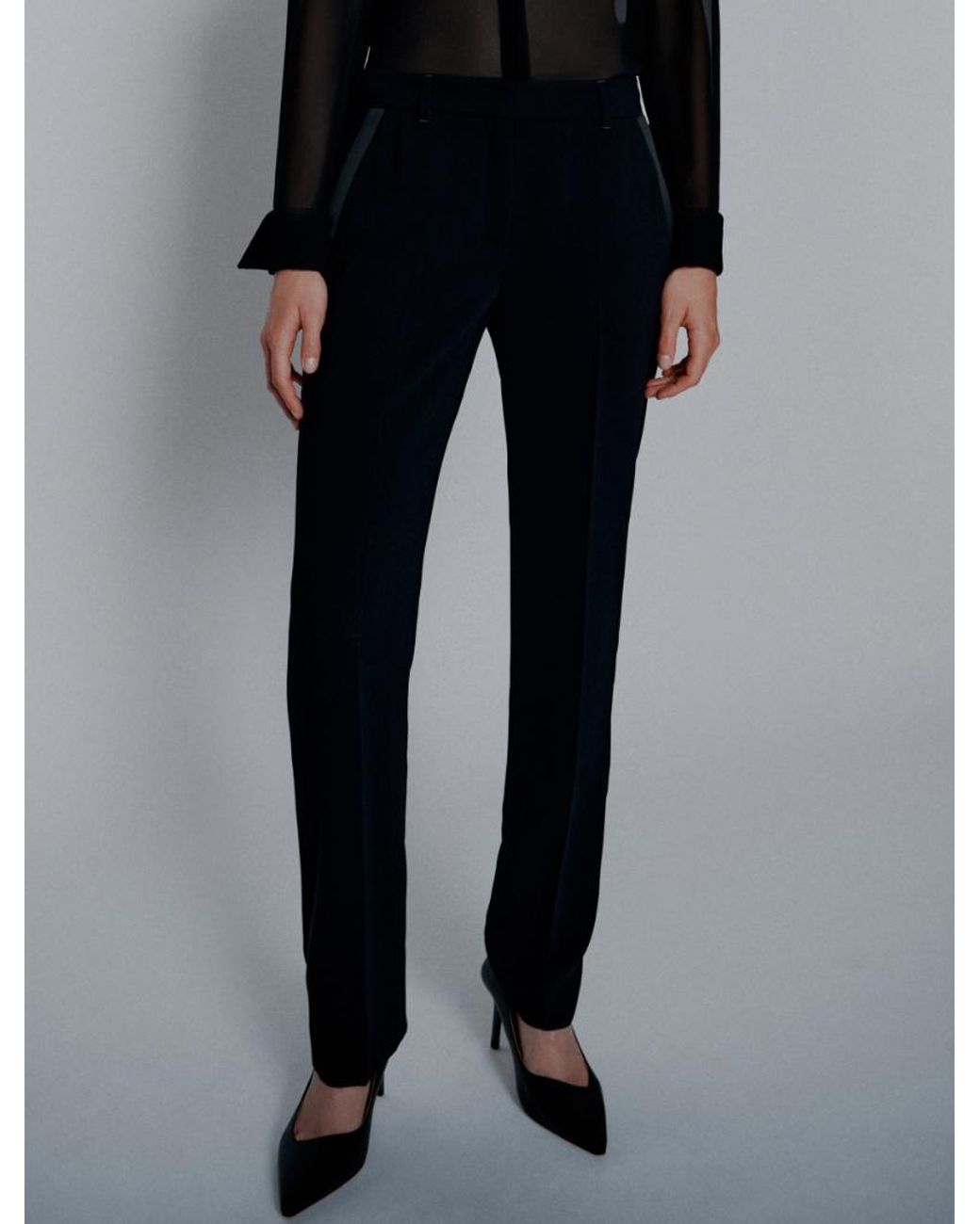 Marella Black Mltelica Pants