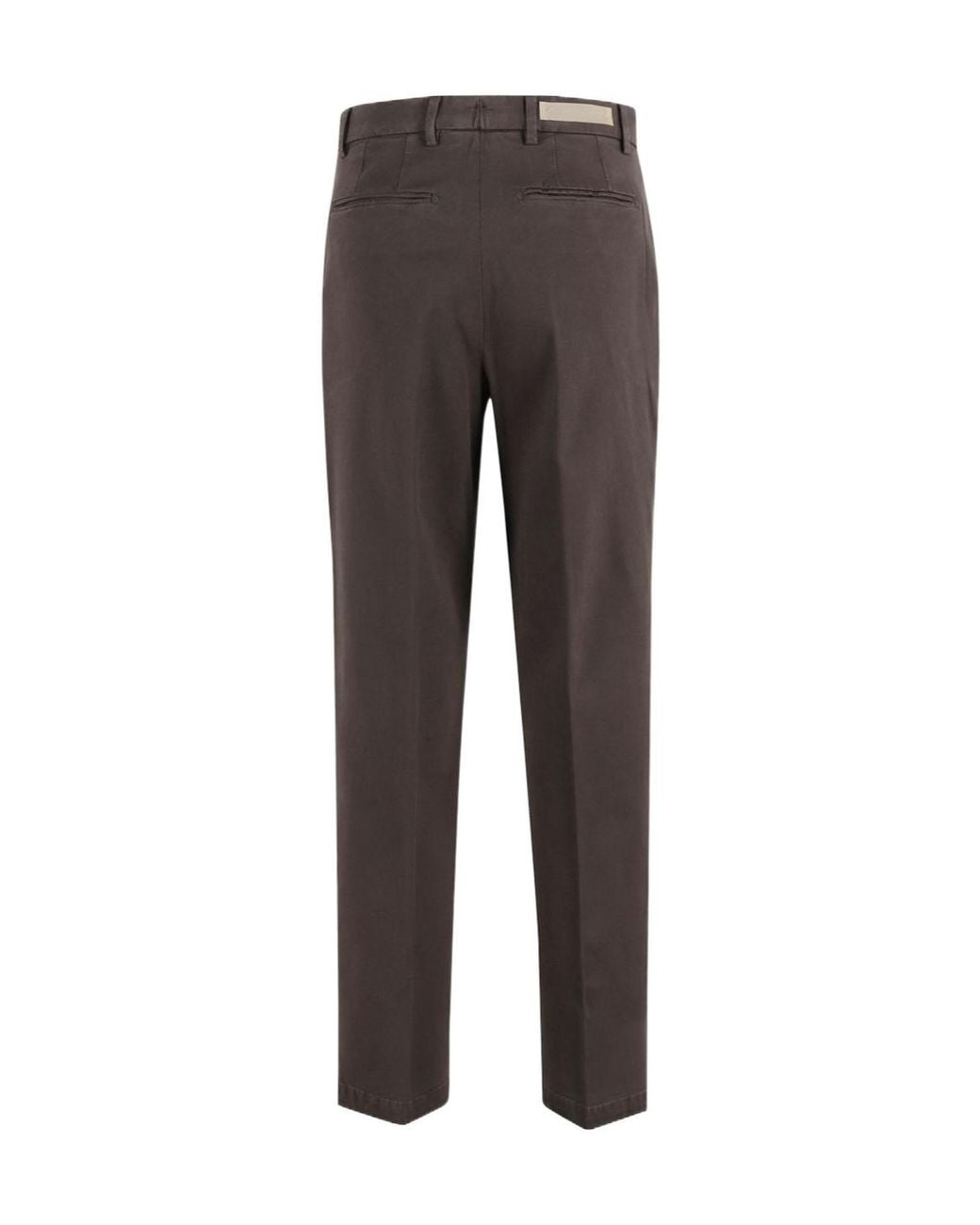 Briglia 1949 Gray Casual Trousers With Belt Loops