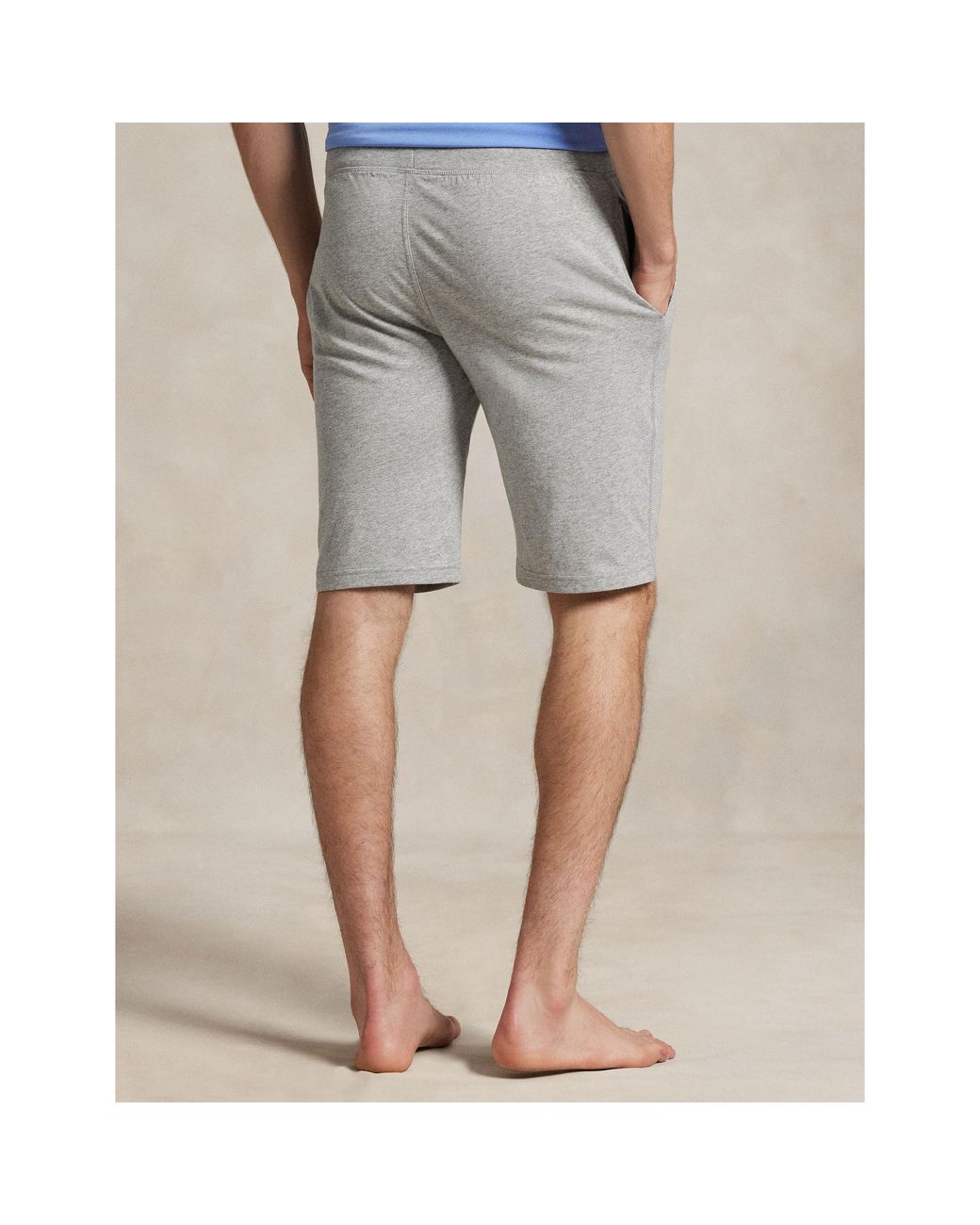 Polo Ralph Lauren Gray Skin-Friendly Cotton Casual Shorts for men