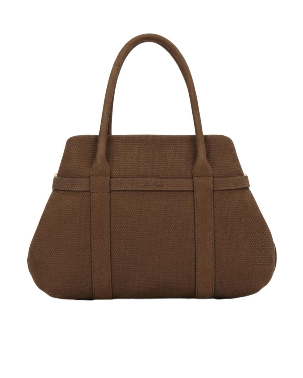 Loro Piana Brown Ghiera Small Handbag