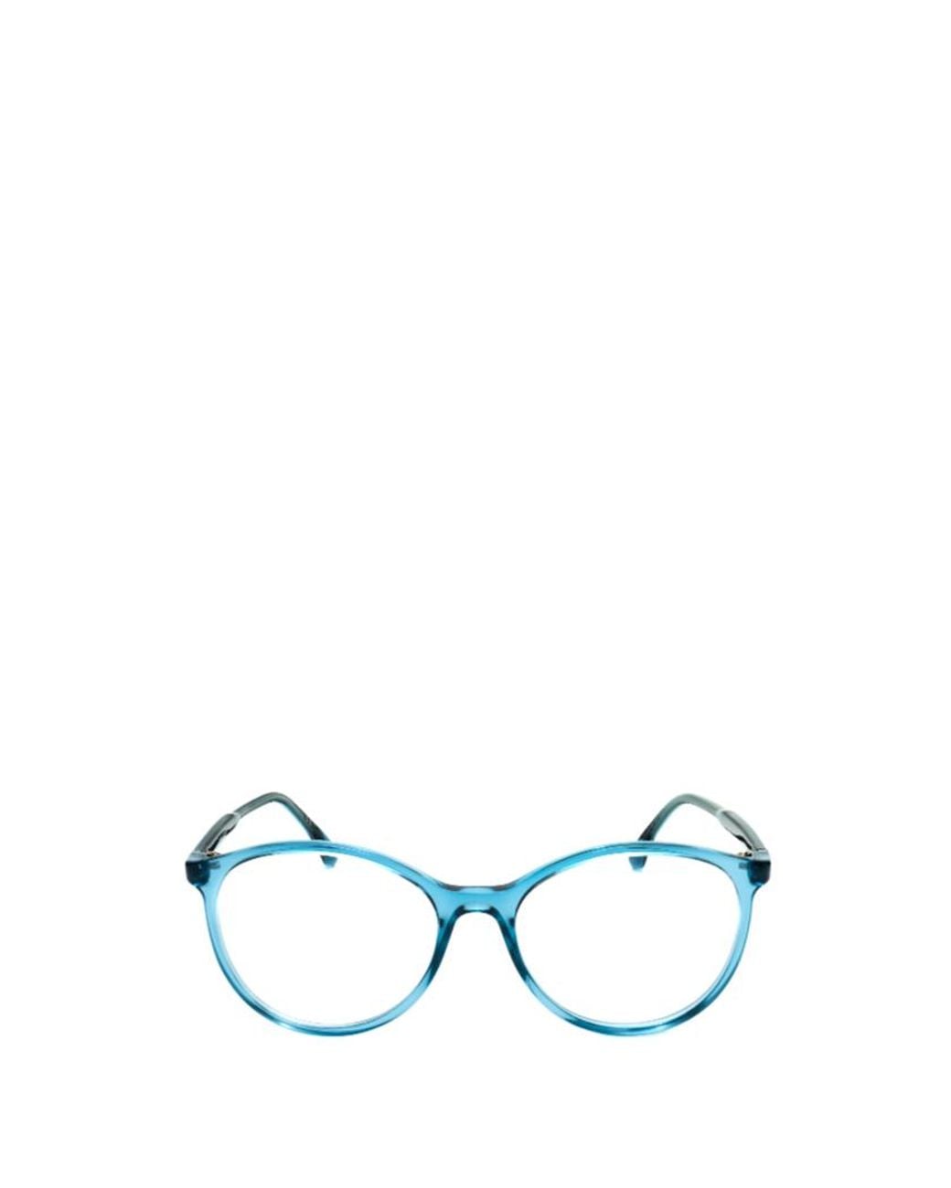 Isabel Marant Blue Full-Rimmed Plano Lenses