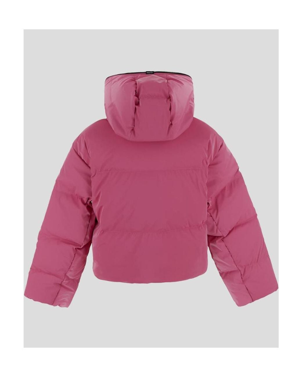 Duvetica Purple Hooded Cotton Suit