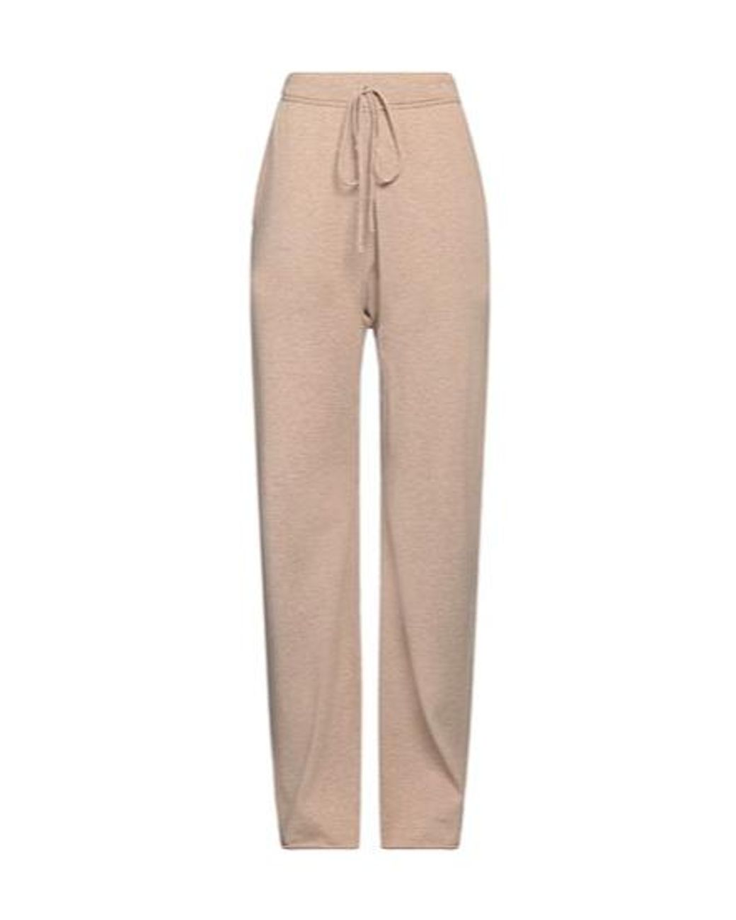 Maison Margiela Natural Lightweight Knit Flared Pants