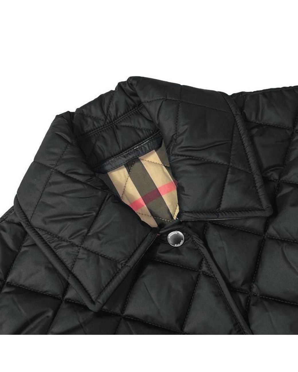 Burberry Black Quilted Cotton Clothing