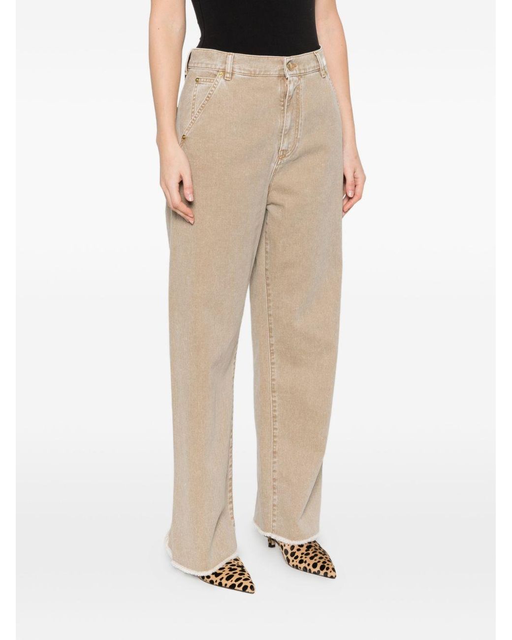 DARKPARK Gray Sienna Loose Side Split Jeans