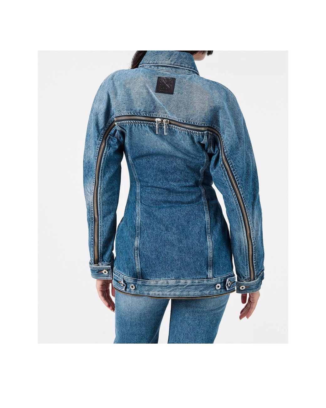 Off-White c/o Virgil Abloh Blue Dress