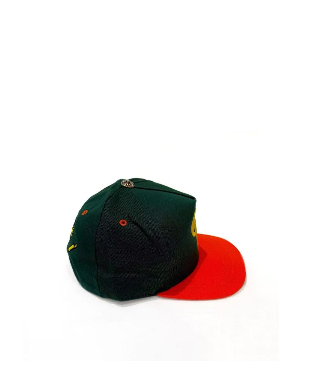 Chrome Hearts Green Logo Baseball Cap for men