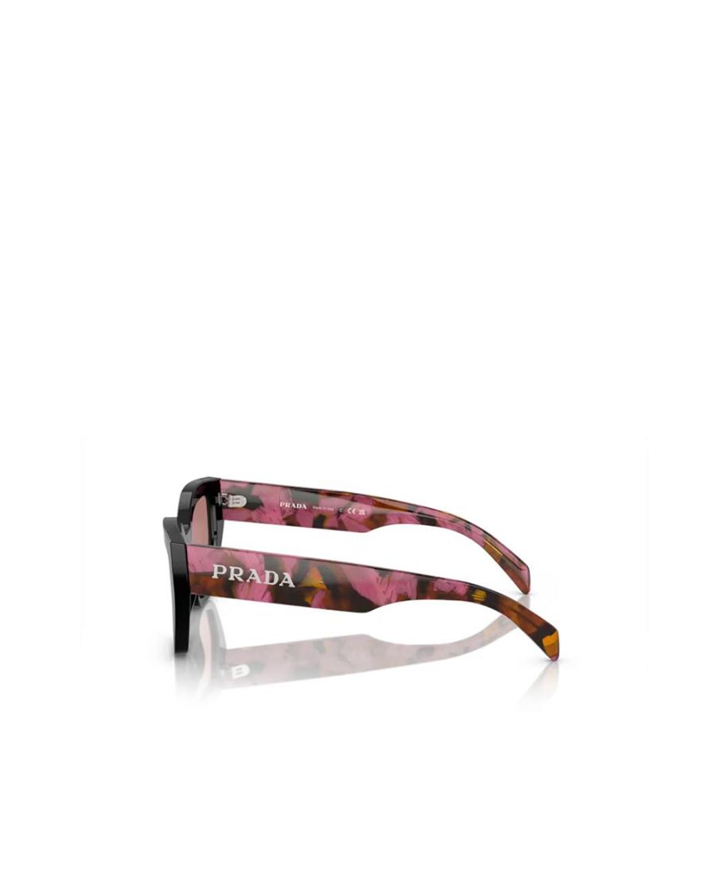 Prada Multicolor Eyewear Butterfly Frame Sunglasses