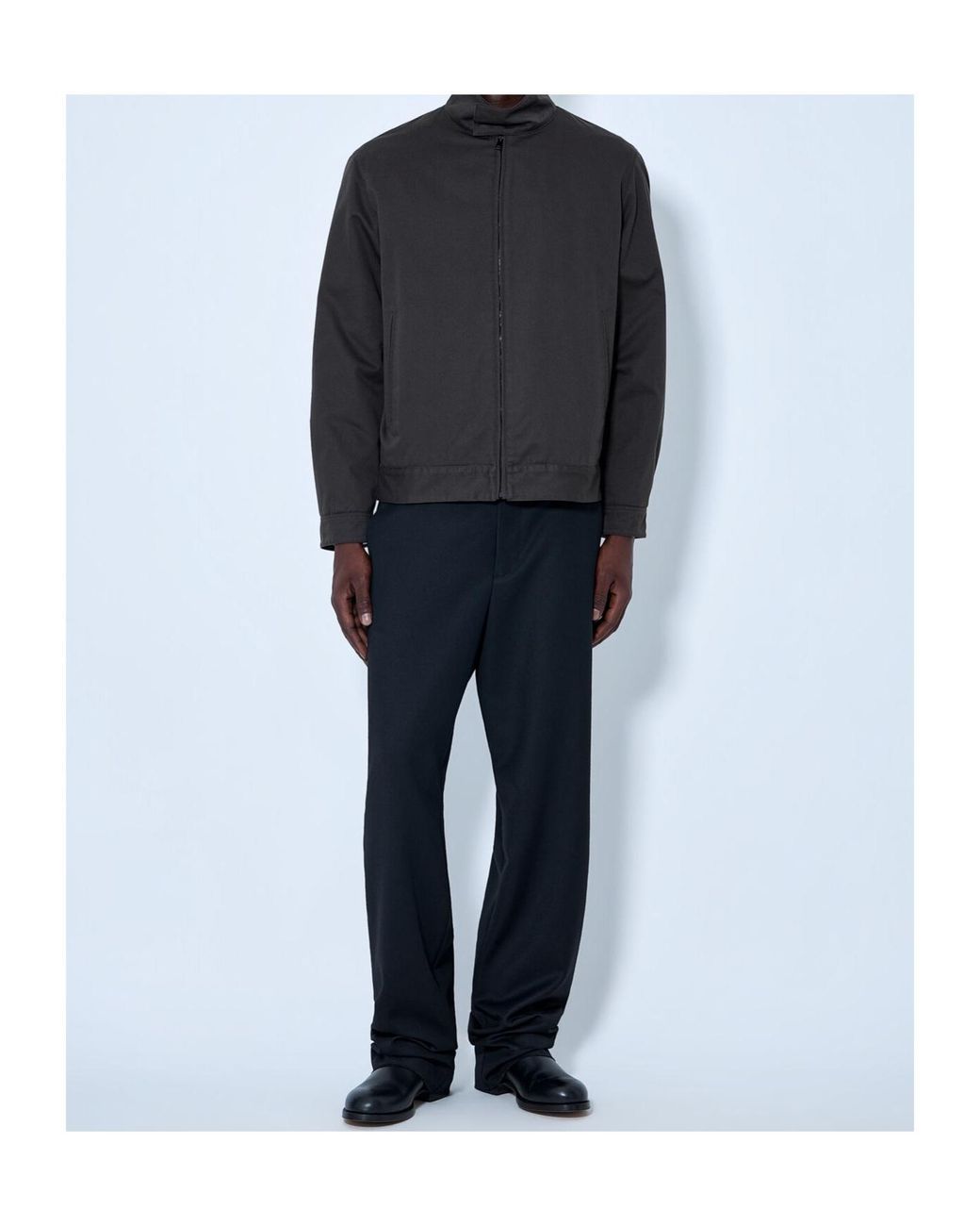 The Row Gray Long-Sleeve Jacket for men