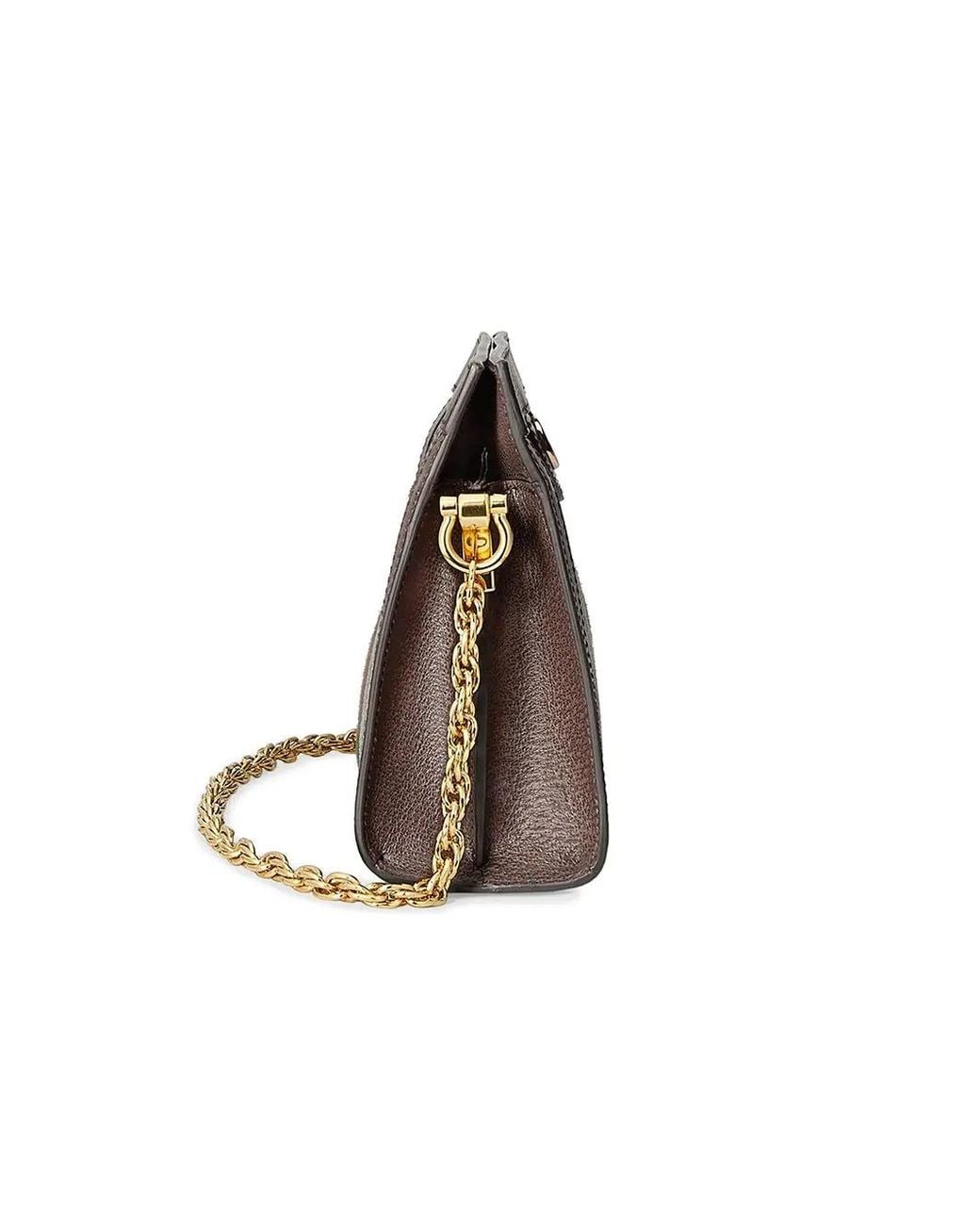 Gucci Gray Ophidia Gg Small Shoulder Bag
