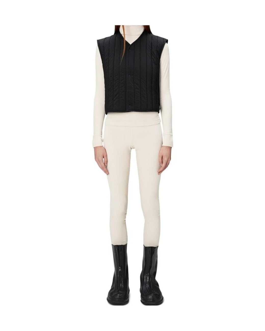 Rains Black Banja Short Liner Vest