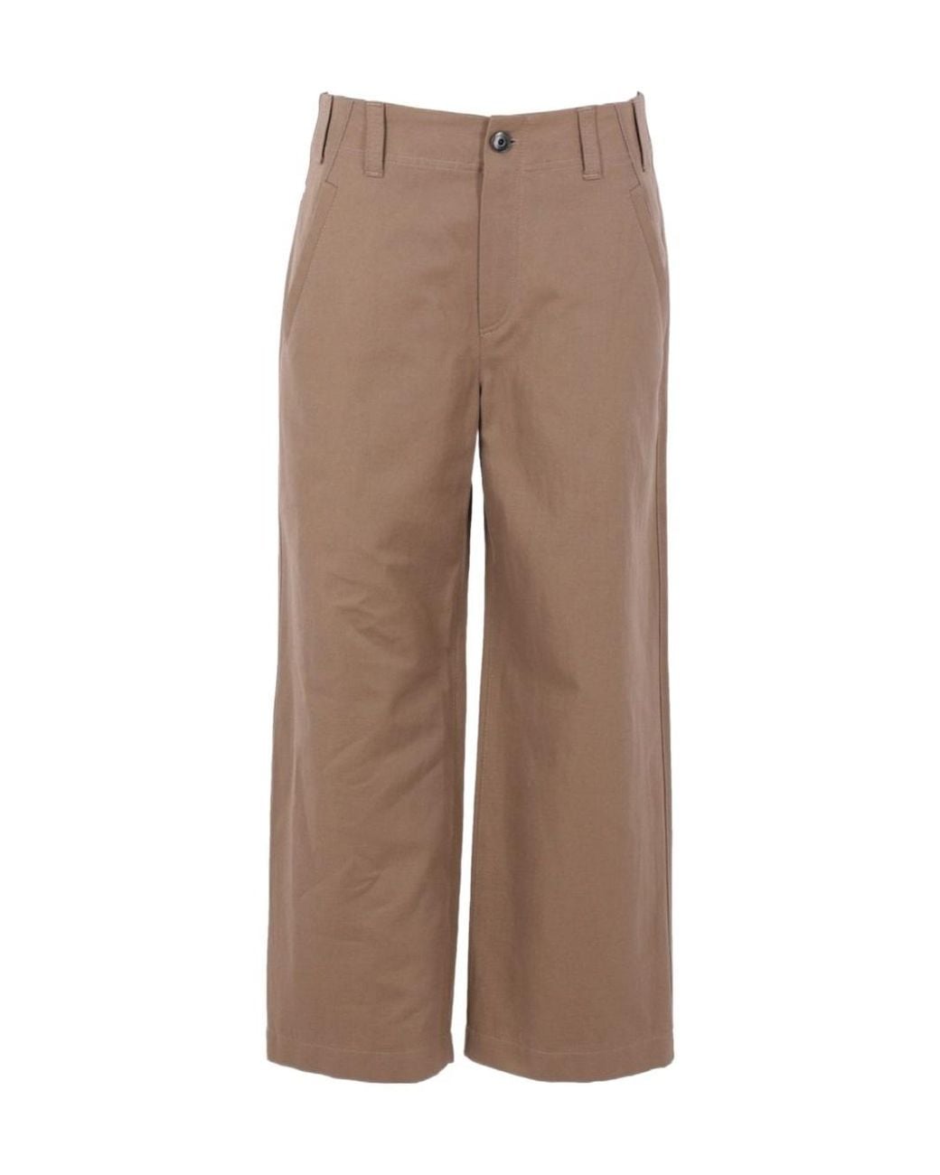 Brunello Cucinelli Brown Casual Pants With Belt Loops
