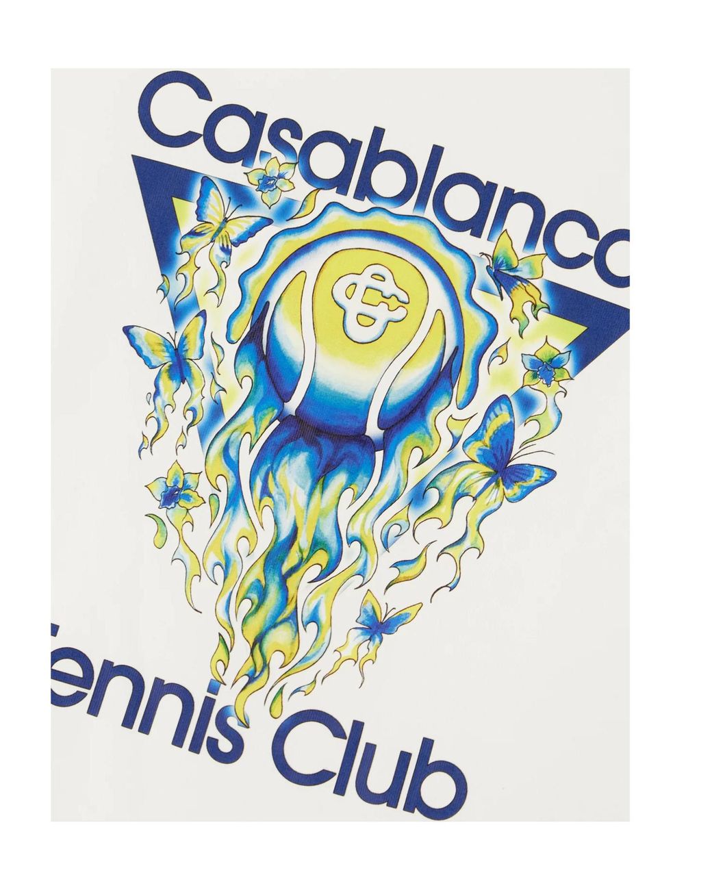 Casablanca White T-Shirt With Logo