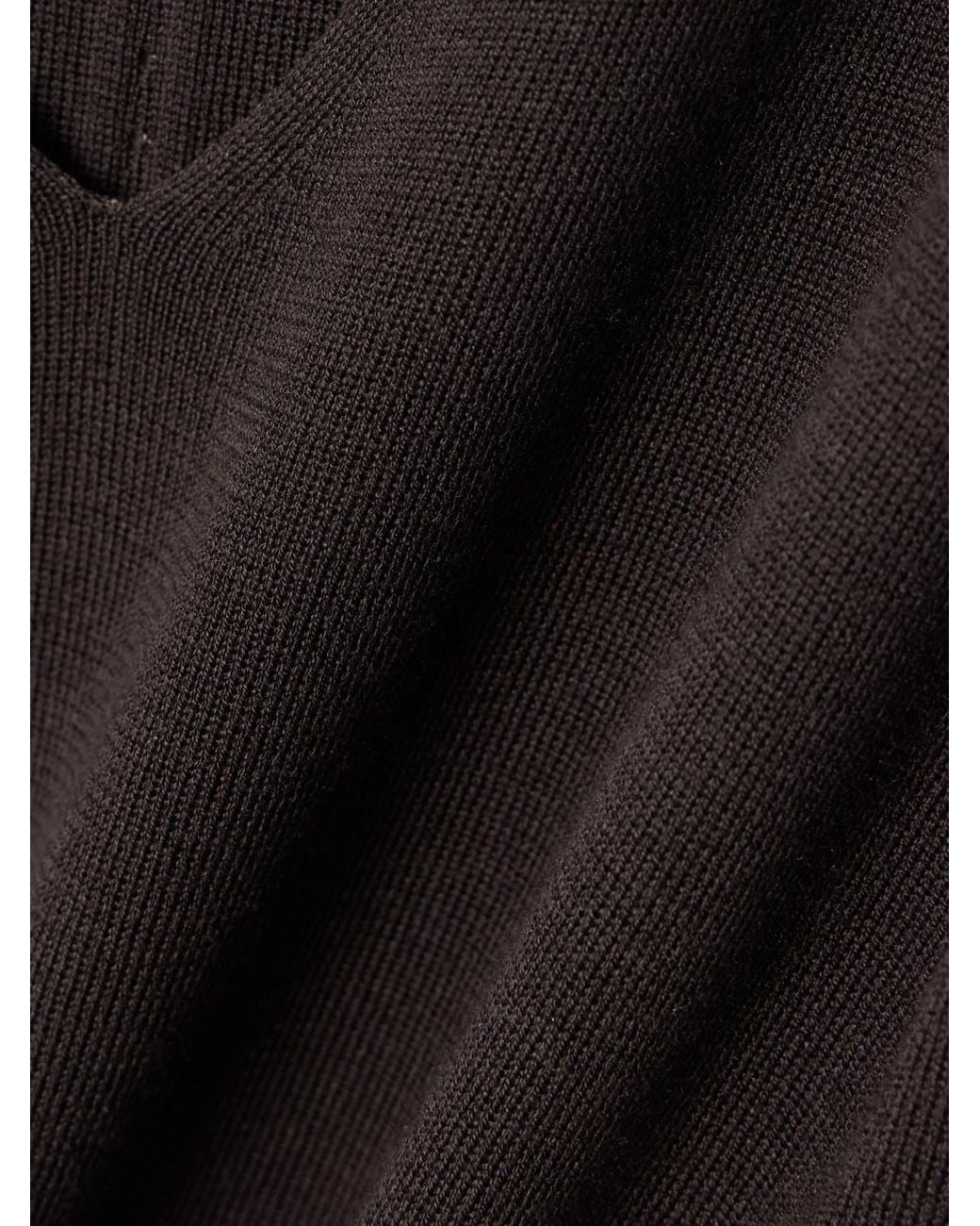 Joseph Black Knitted Vest