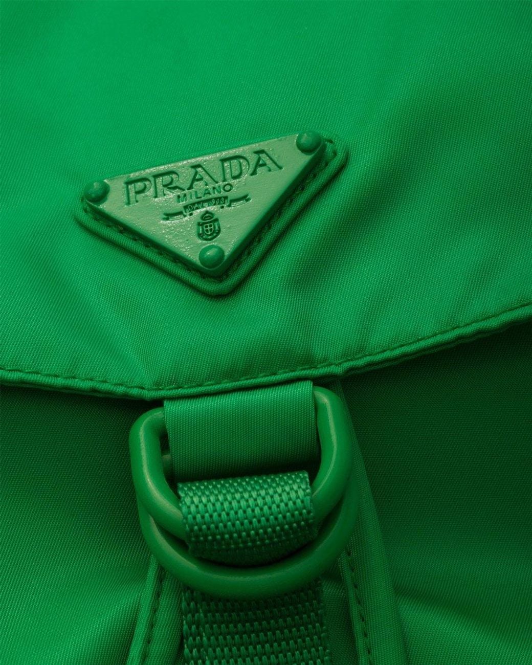 Prada Green Re-Nylon Backpack