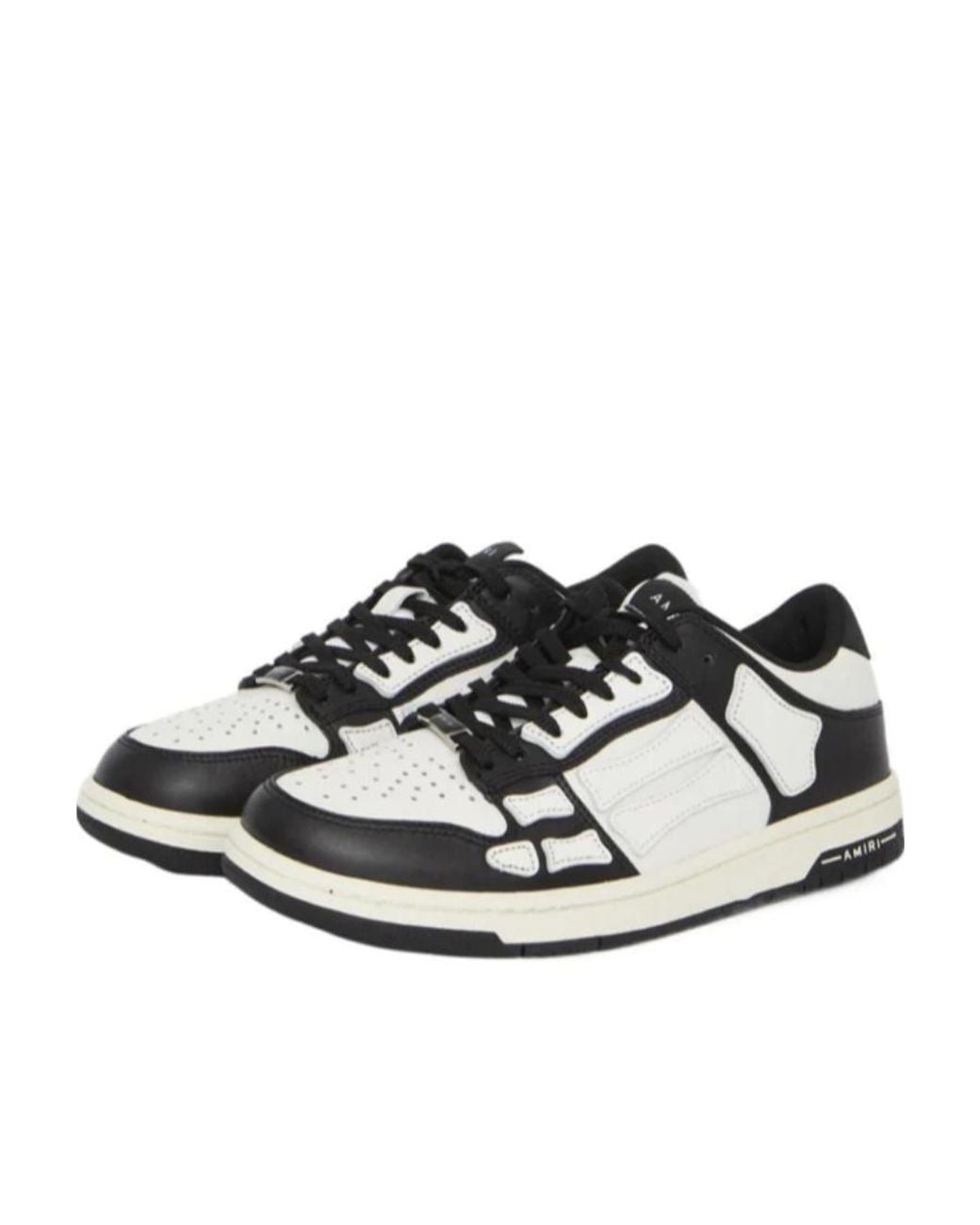 Amiri White Low-Top Lace-Up Sneakers for men