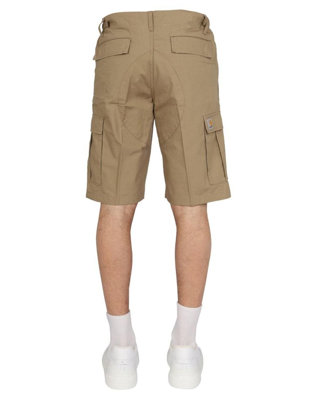 Carhartt Natural Pocket Detailed Bermuda Shorts for men