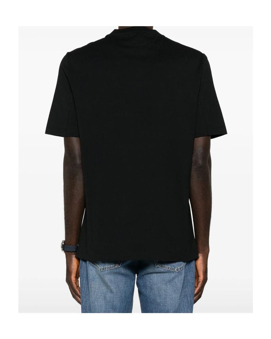 Brunello Cucinelli Black T-Shirts & Vests for men