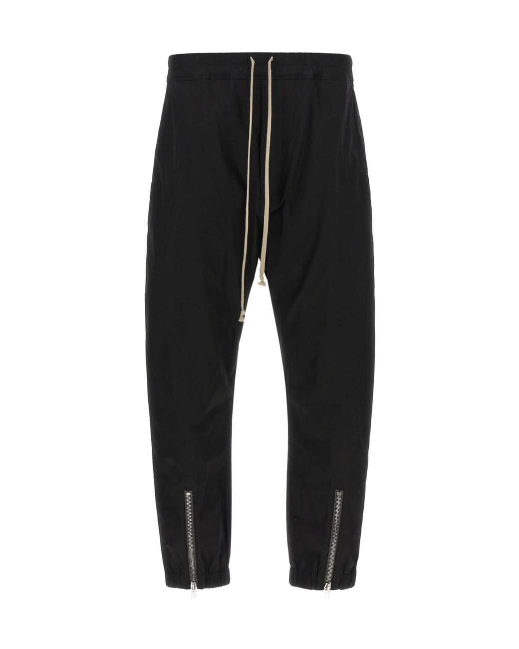 Rick Owens Black 'Tecuatl Track' Pants for men