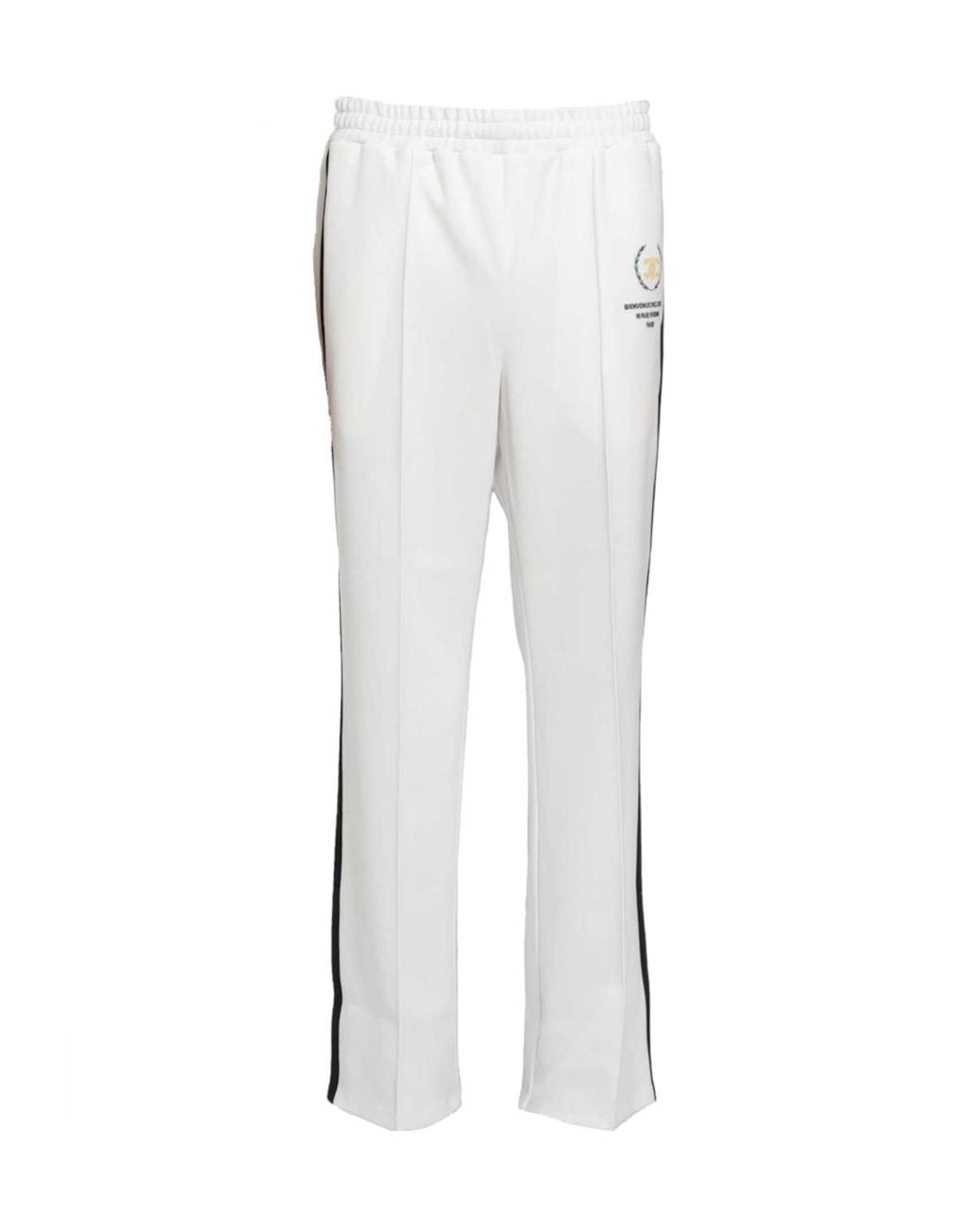 Céline White Elastic-Waist Casual Trousers for men