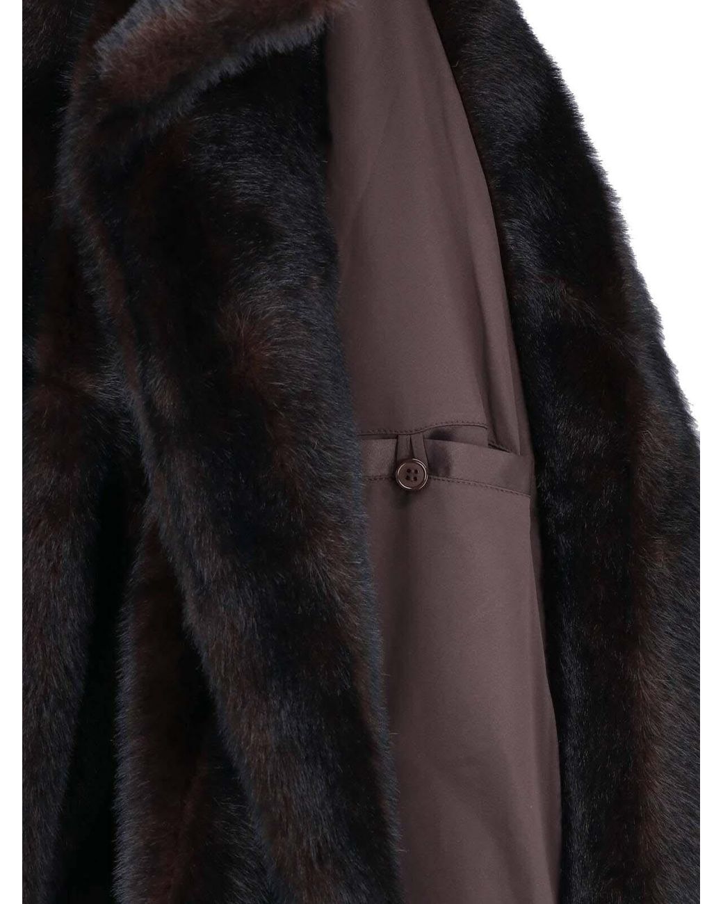 Frankie Shop Black Belted Coat
