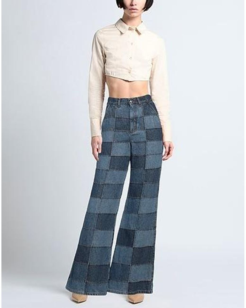 Chloé Blue Loose Jeans