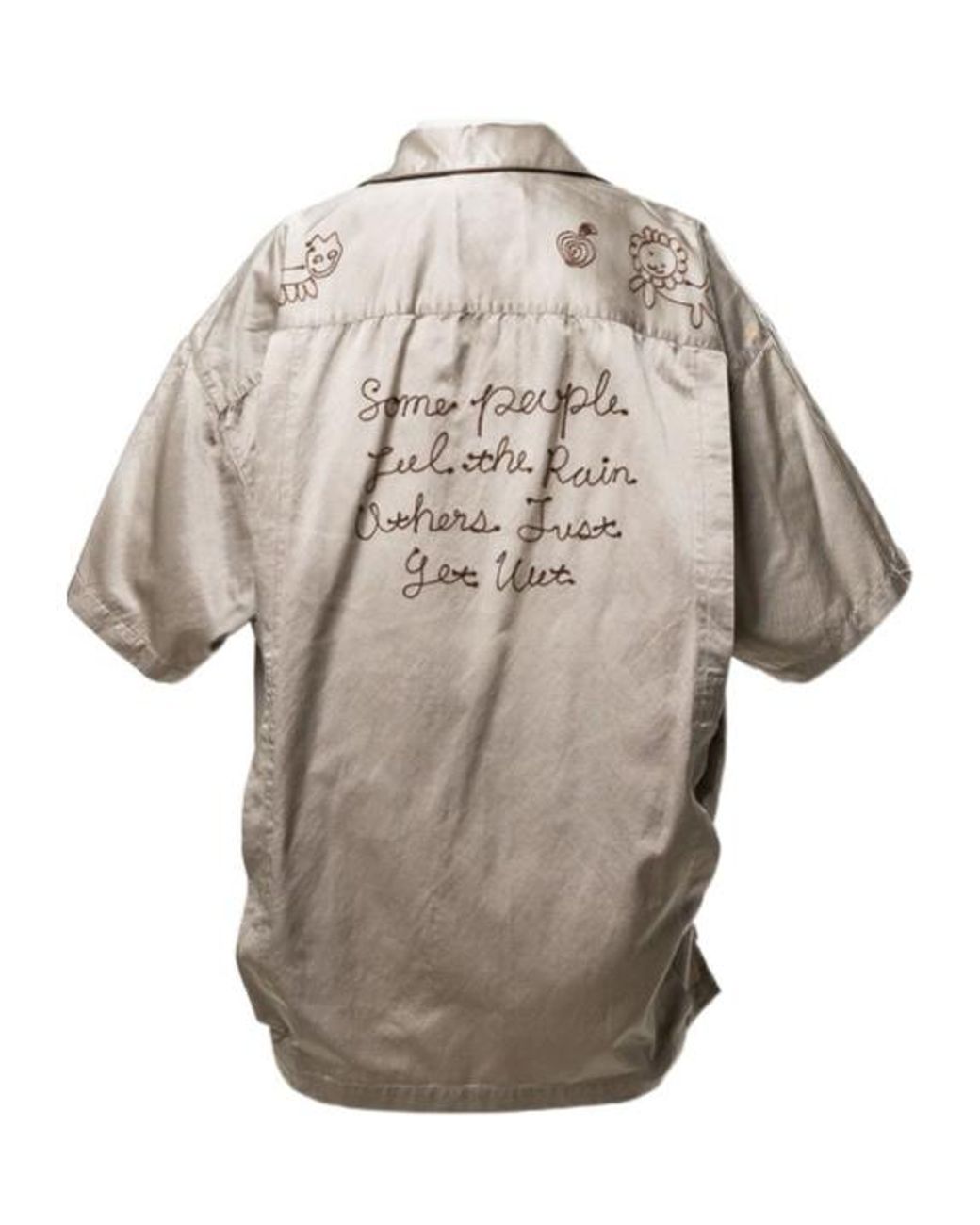 Maison Mihara Yasuhiro Natural Bowling Shirt for men