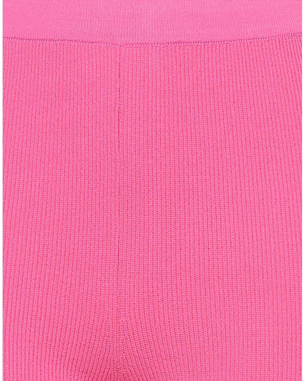 Jacquemus Pink Elastic Waistband Shorts