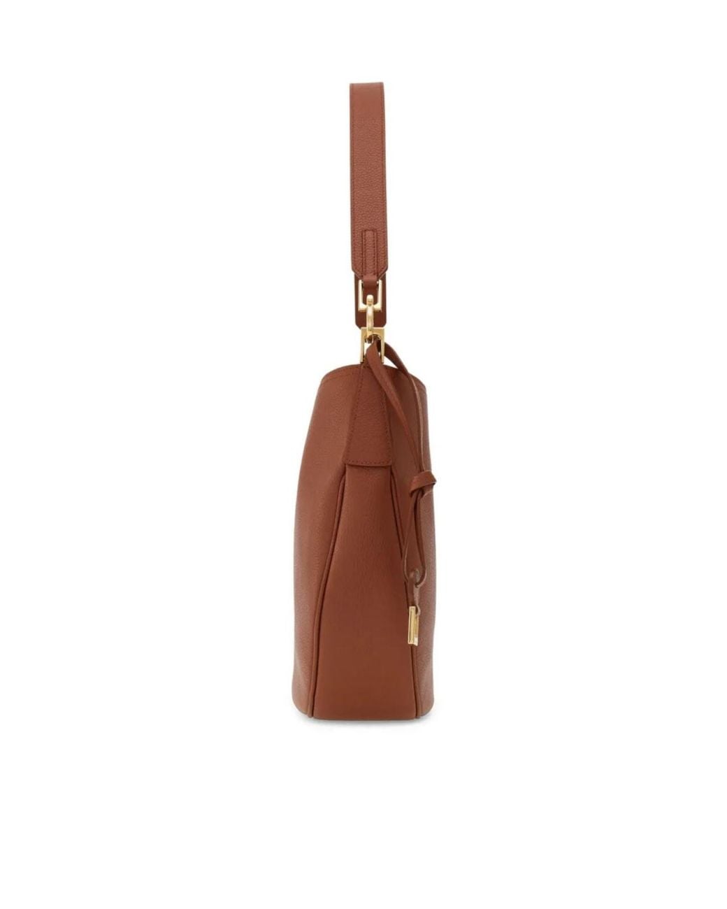 Ferragamo Brown Ferragamo Logo Printed Medium Hobo Bag