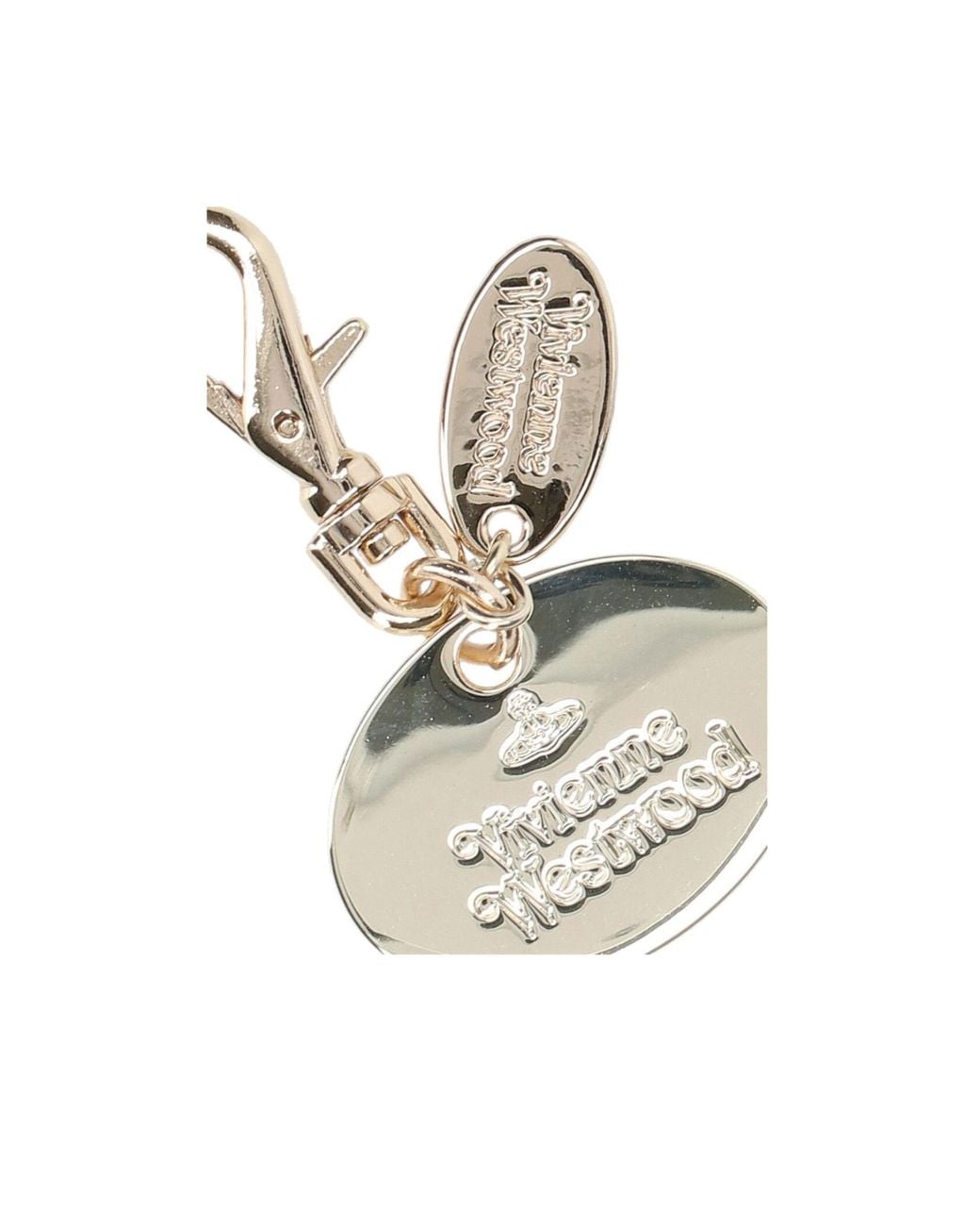 Vivienne Westwood Pink Wild Beauty Dog Charm Keyring