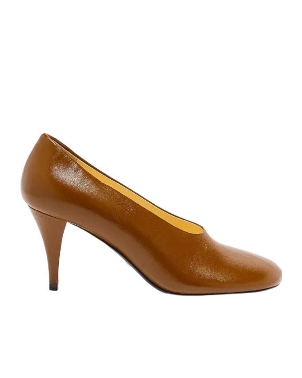 Proenza Schouler Brown Glove Pumps