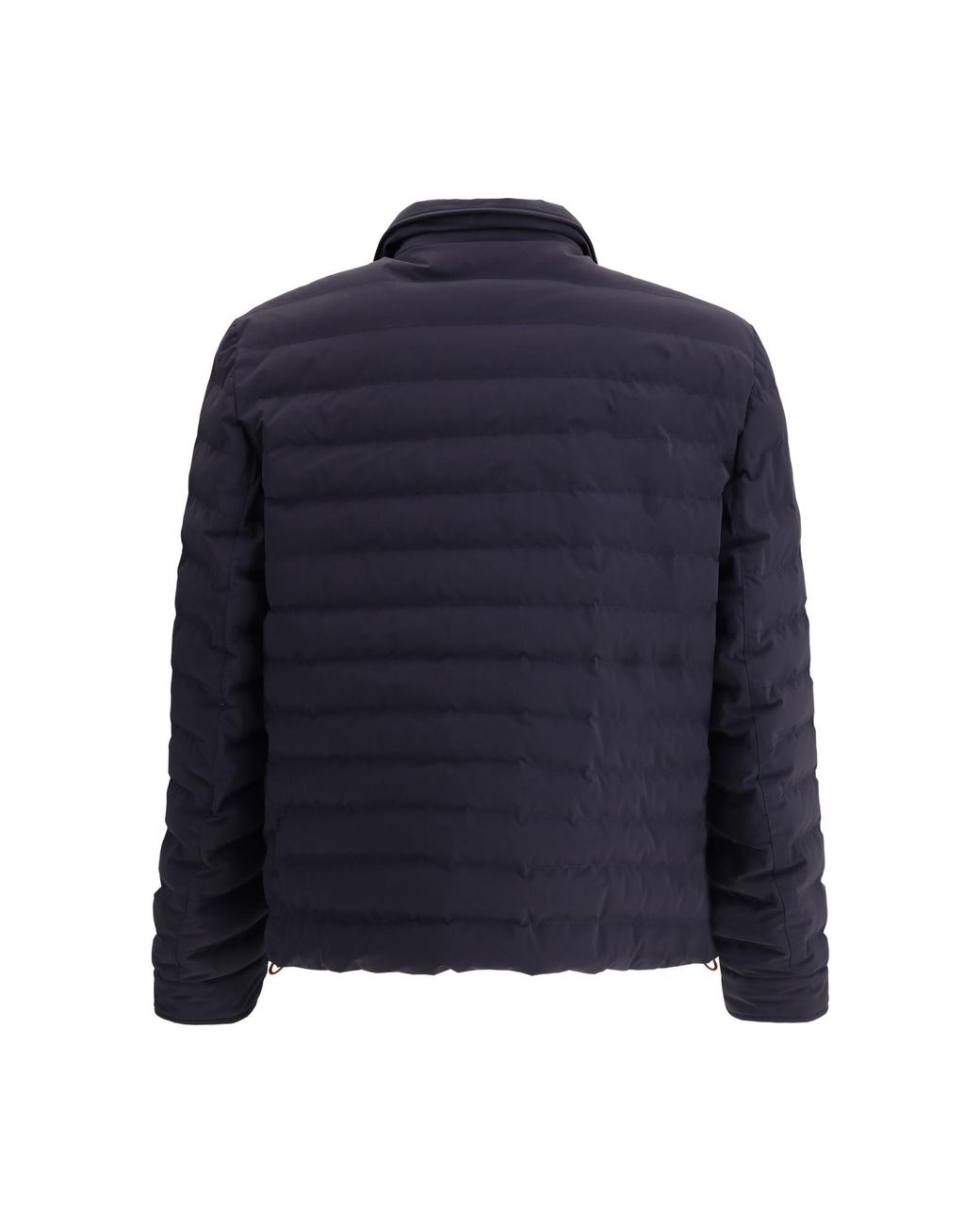 Brunello Cucinelli Blue Down Jacket for men