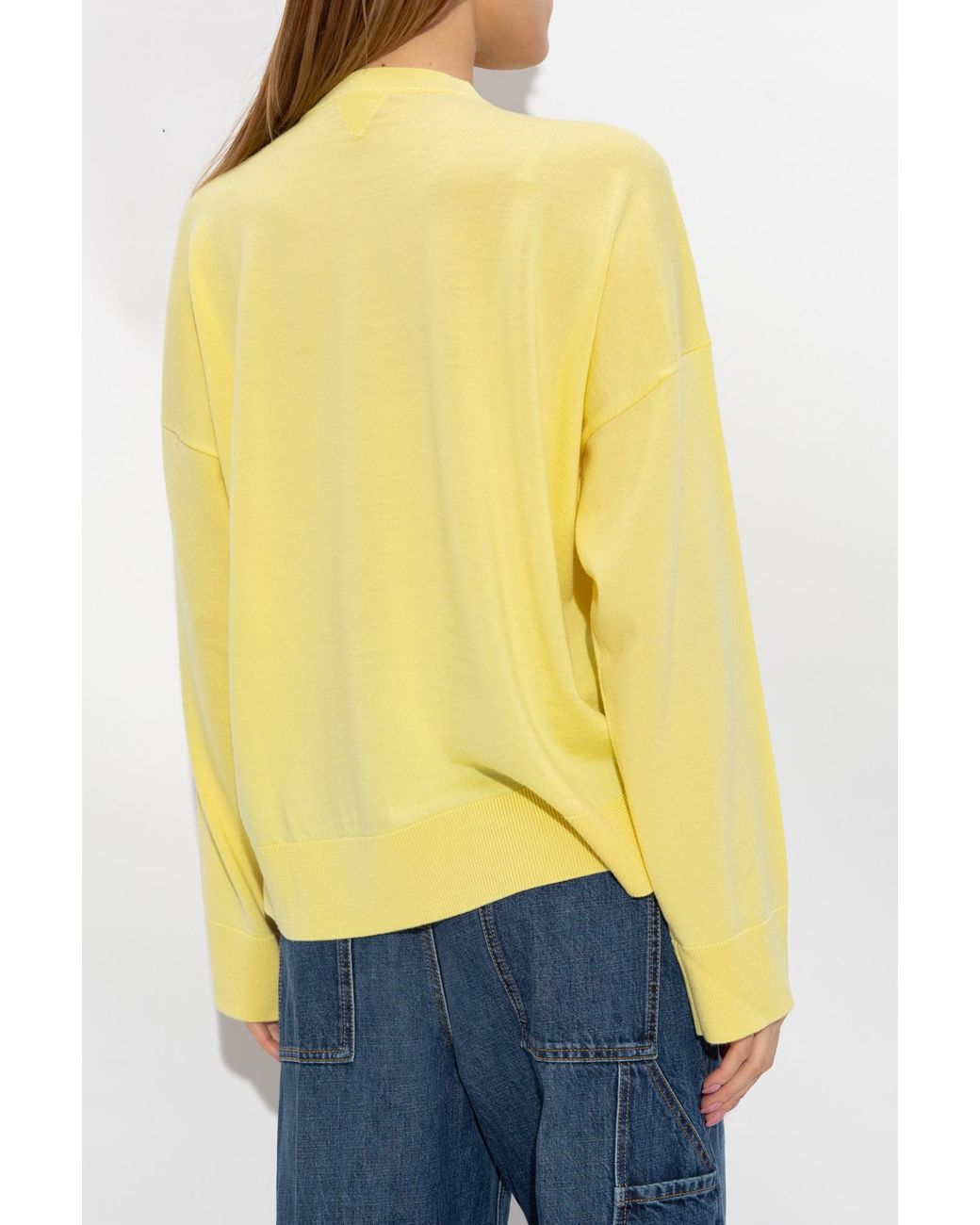 Bottega Veneta Yellow Crewneck Sweater