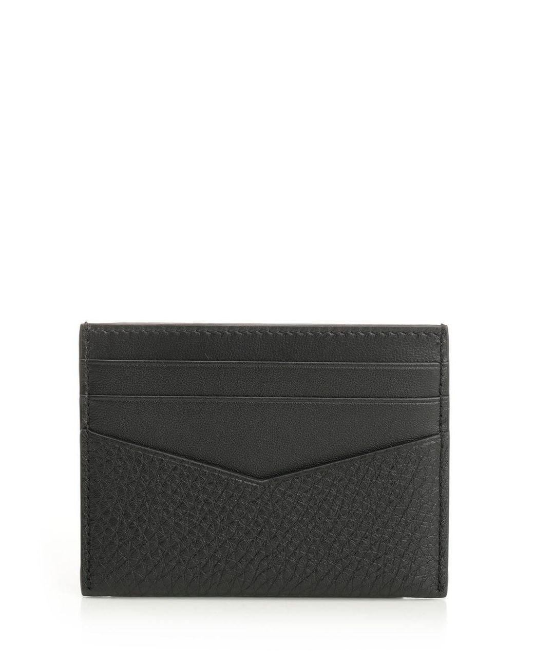 Givenchy Black Logo Printed Card Holder for men
