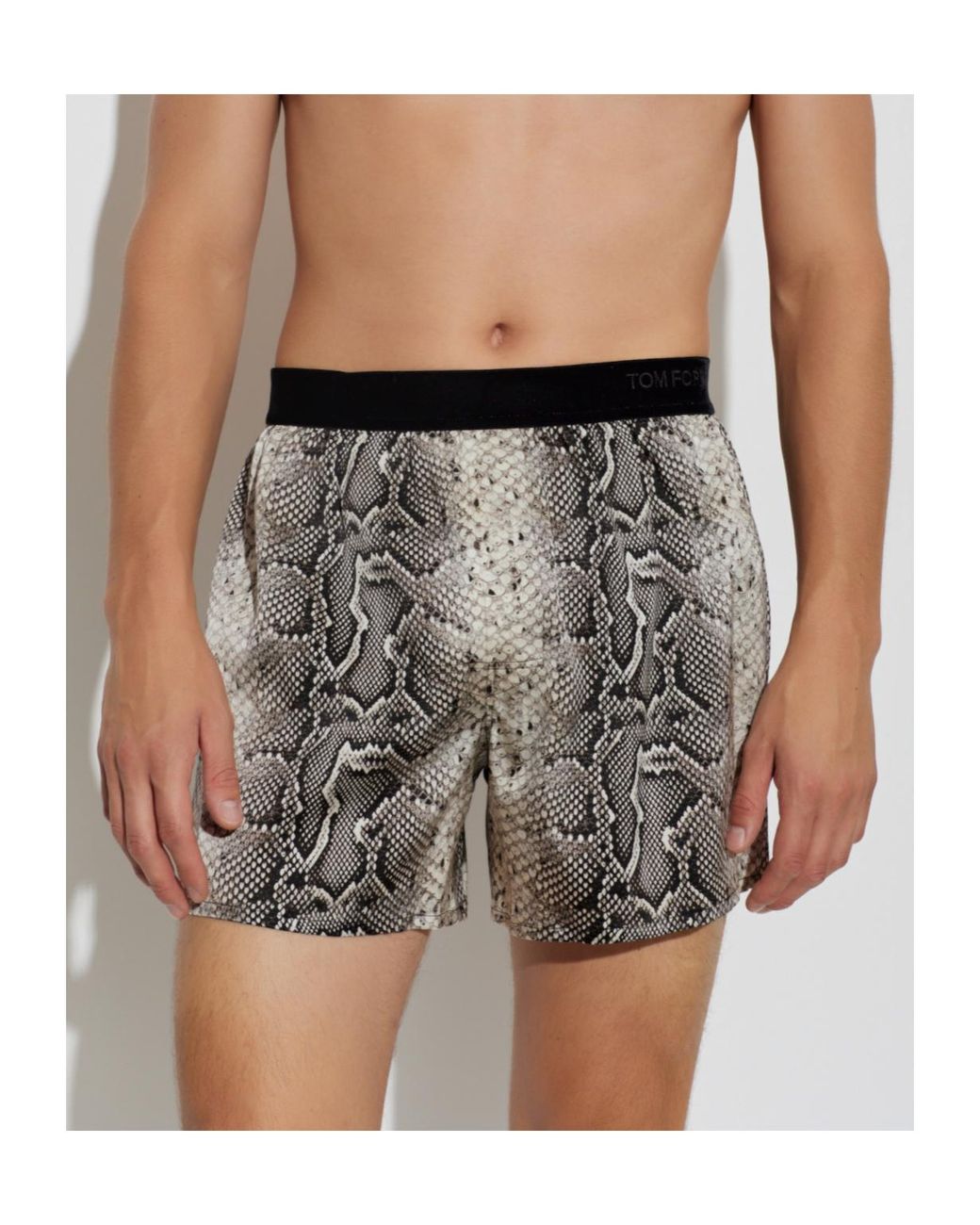 Tom Ford Gray Boxer Briefs for men