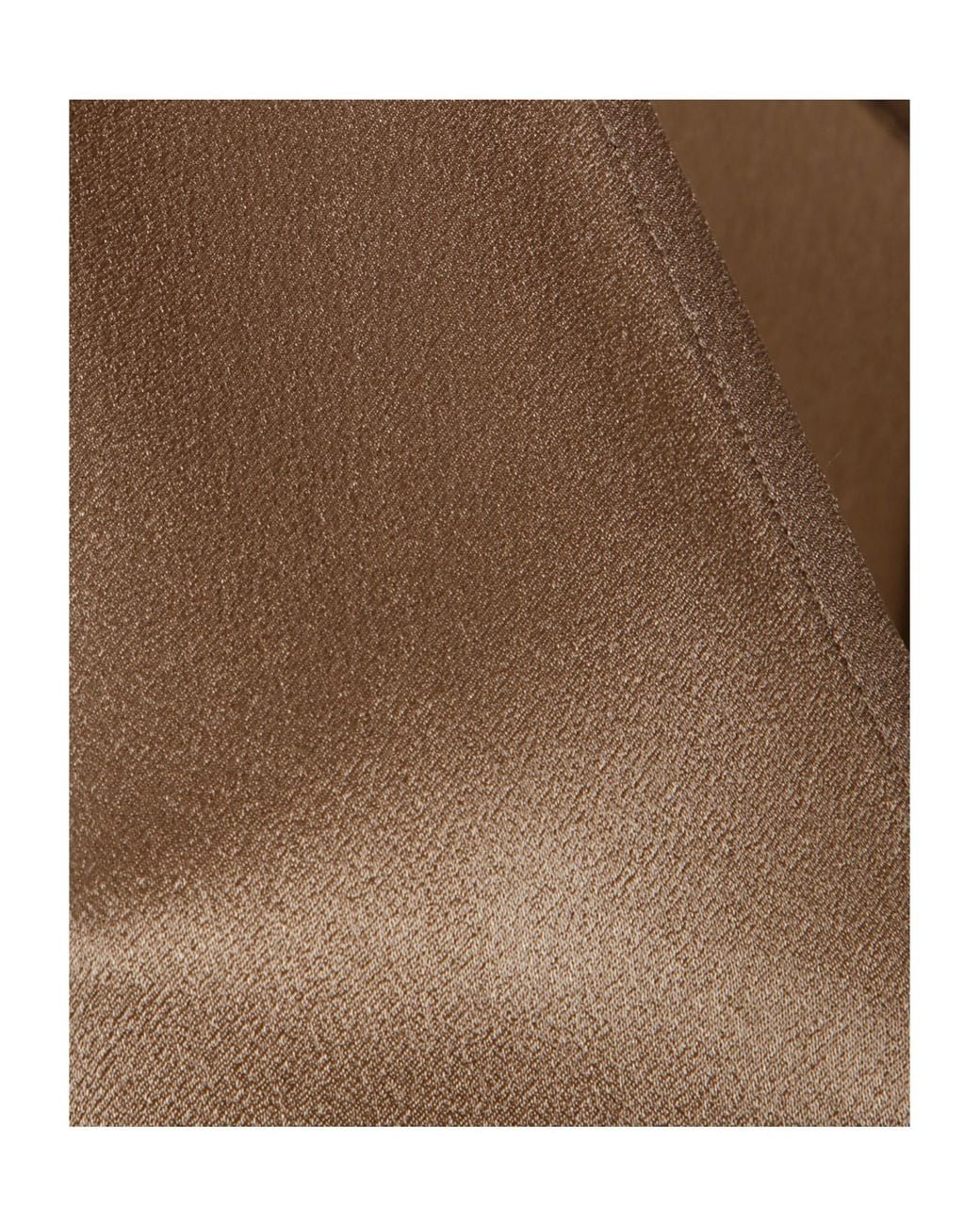 Antonelli Brown V-Neck Sleeveless Top