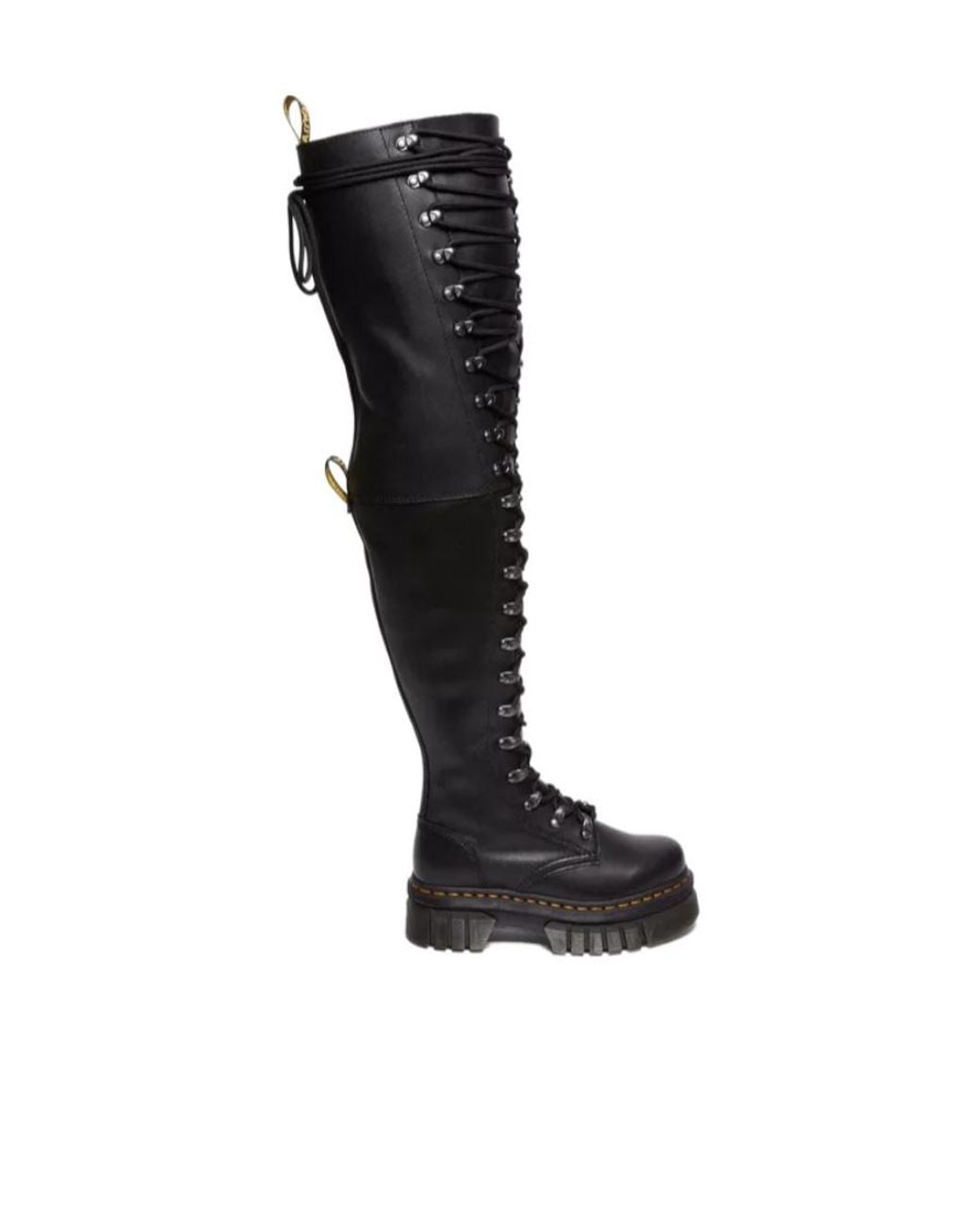 Dr. Martens Black Audrick 22I Xtrm Knee Boots for men