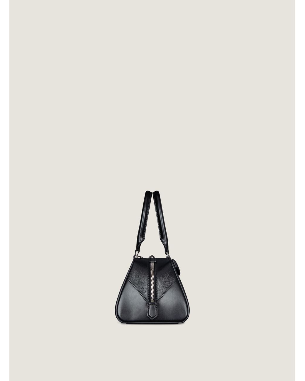 Givenchy Black Antigona East West Small Top Handle Bag