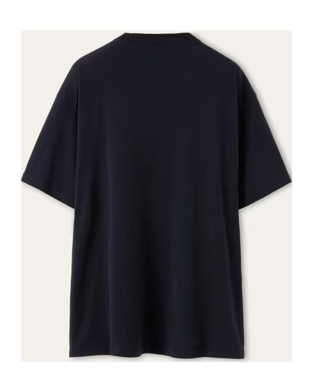 Loro Piana Black Short-Sleeved Crewneck T-Shirt