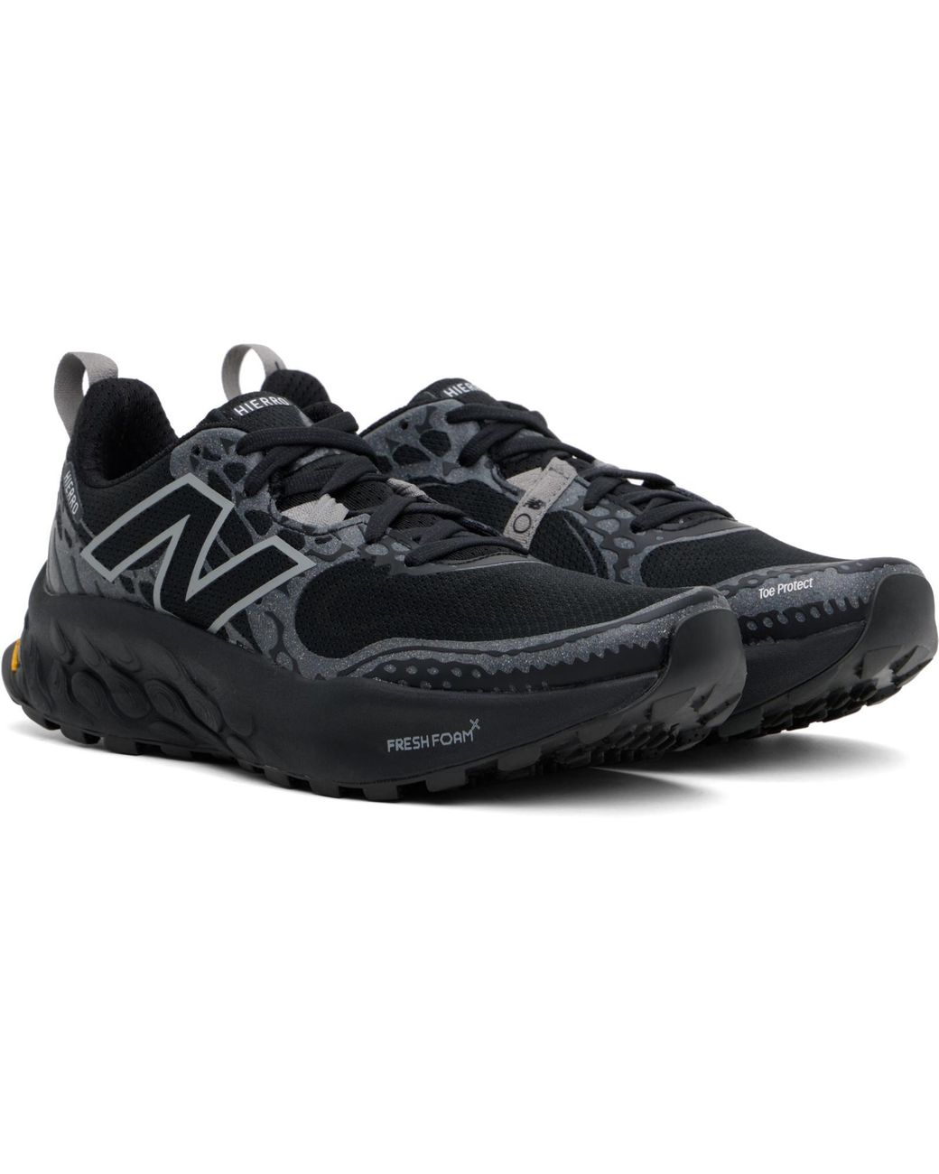 New Balance Black Fresh Foam X Hierro V8 Trail Running Trainers for men