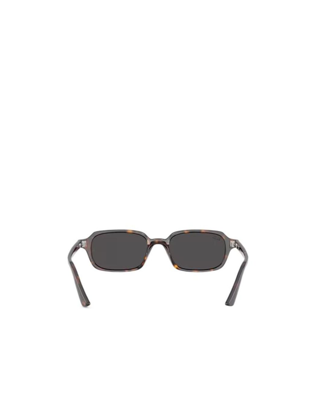 Ray-Ban White Rectangle Frame Sunglasses for men