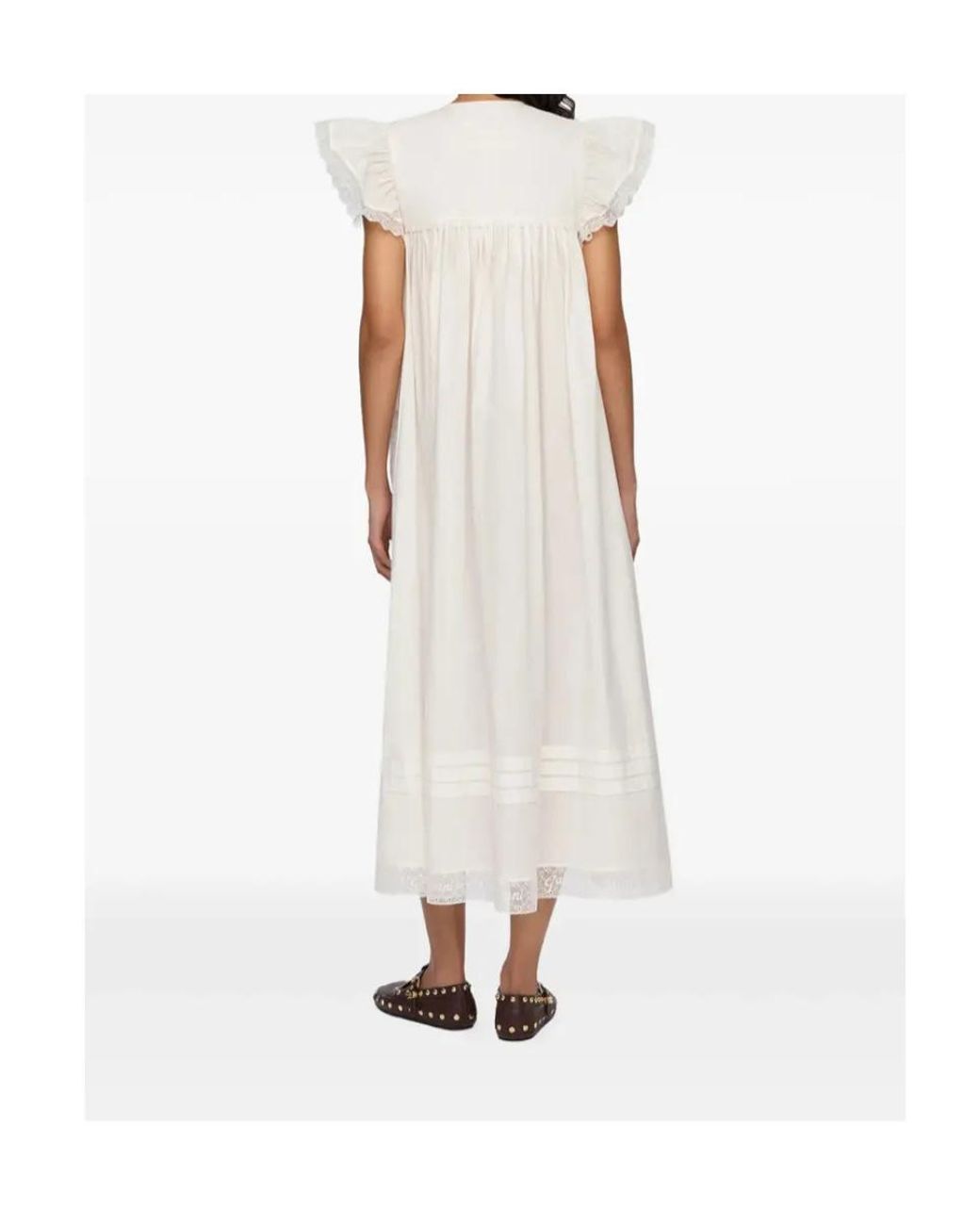 Ganni White Dress