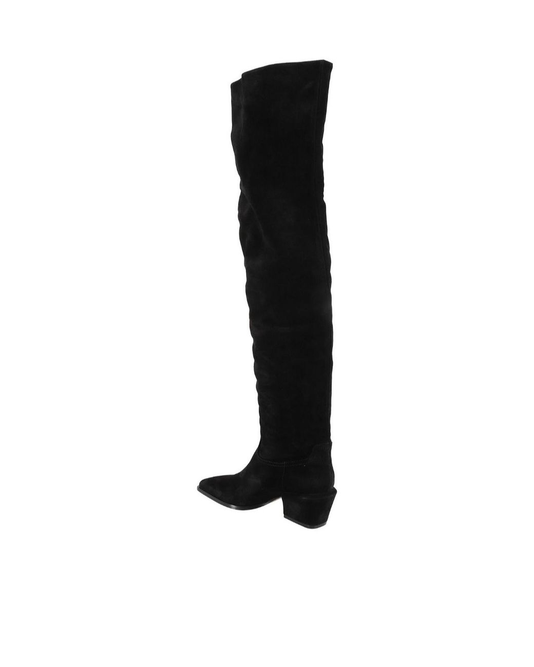 Paris Texas Black Bettina Over The Knee Boots