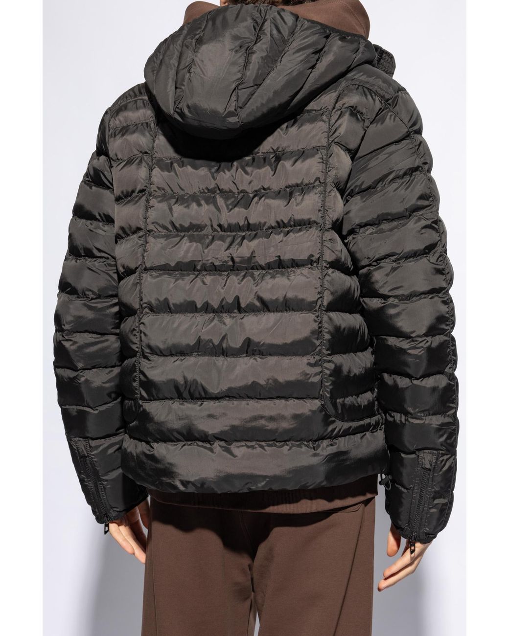 DIESEL Gray Winter Jackets for men