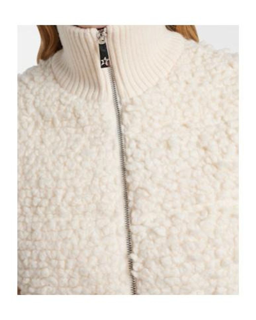 Perfect Moment Natural Après Wool Down Bomber Jacket