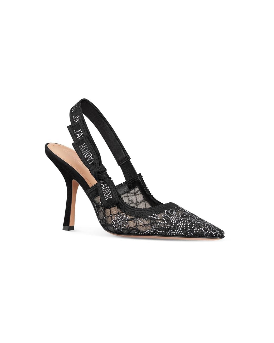 Dior Black J'A Slingback Pump
