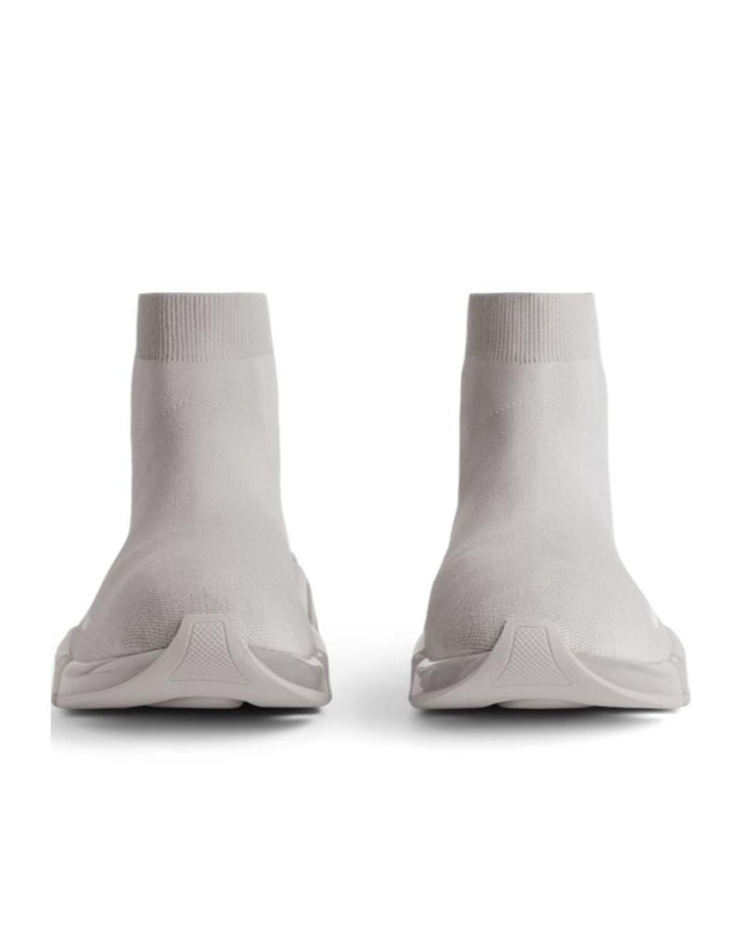 Balenciaga Gray Sock High-Top Sneakers for men